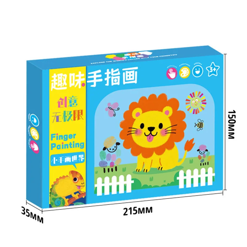 Kids Fingerprint Ink Creative Drawing Game