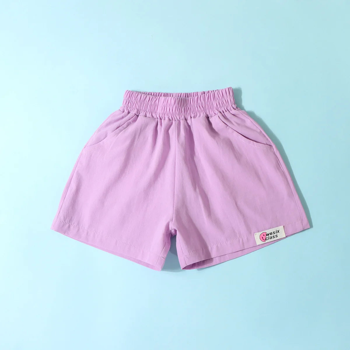 Kids Quick-Dry Cotton Loose Shorts - Korean Five-Quarter Style