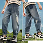 Boys Classic Denim Jeans - Slim Casual Bottoms for Kids
