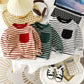 Baby Striped Long Sleeve T-Shirt - Warm Casual Autumn Top