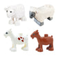 Zoo Animal Building Blocks Set - Elephant Tiger Bird Brick Toy