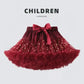 Girls Fluffy Tulle Tutu Skirt for Parties and Ballet