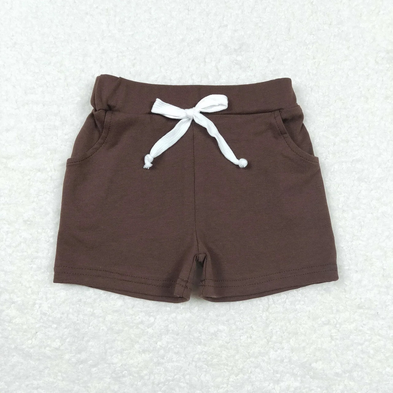 Toddler Boys Camo Pocket Shorts - Elastic Waist Summer Pant