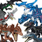 Jurassic Dinosaur Building Blocks Set - Raptor and T-Rex Figure Bricks